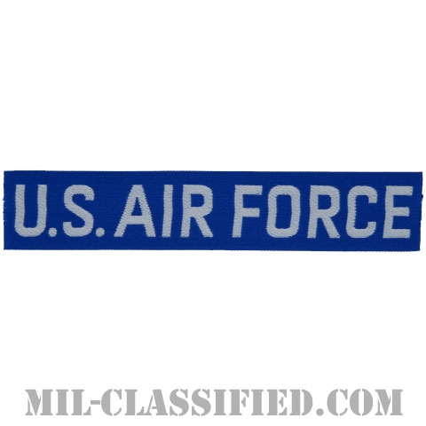 U.S.AIR FORCE （ブルー&ホワイト）[カラー/機械織りテープ/パッチ]の画像