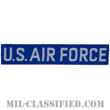 U.S.AIR FORCE （ブルー&ホワイト）[カラー/機械織りテープ/パッチ]画像