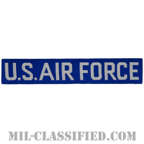 U.S.AIR FORCE （ブルー&シルバー）[カラー/機械織りテープ/パッチ]画像