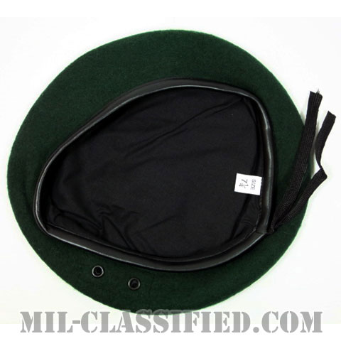 グリーンベレー（Green Wool Beret）[空気穴(アイレット)付/レプリカ]の画像