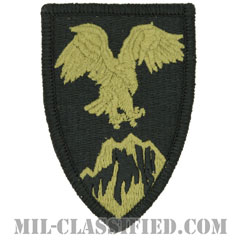 アフガニスタン多国籍軍（Combined Forces Command, Afghanistan）[OCP/メロウエッジ/ベルクロ付パッチ]の画像