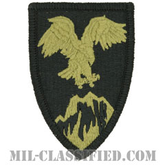 アフガニスタン多国籍軍（Combined Forces Command, Afghanistan）[OCP/メロウエッジ/ベルクロ付パッチ]画像