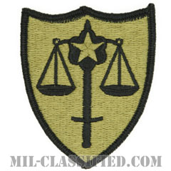 裁判防衛サービス（Trial Defense Service (USATDS)）[OCP/メロウエッジ/ベルクロ付パッチ]画像