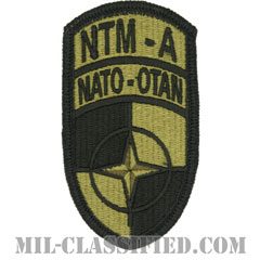 アフガニスタン訓練作戦（NATO Training Mission-Afghanistan）[OCP/メロウエッジ/ベルクロ付パッチ]の画像