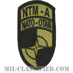 アフガニスタン訓練作戦（NATO Training Mission-Afghanistan）[OCP/メロウエッジ/ベルクロ付パッチ]画像