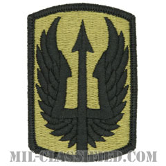 第185航空旅団（185th Aviation Brigade）[OCP/メロウエッジ/ベルクロ付パッチ]の画像