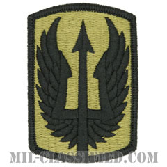 第185航空旅団（185th Aviation Brigade）[OCP/メロウエッジ/ベルクロ付パッチ]画像