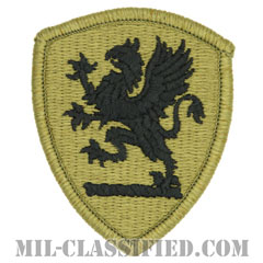 ミシガン州 州兵（National Guard, Michigan）[OCP/メロウエッジ/ベルクロ付パッチ]の画像