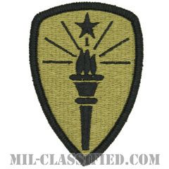 インディアナ州 州兵（National Guard, Indiana）[OCP/メロウエッジ/ベルクロ付パッチ]の画像
