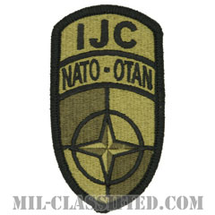 アフガニスタン国際治安支援部隊統合コマンド本部（IJC）[OCP/メロウエッジ/ベルクロ付パッチ]の画像