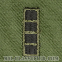 准尉 (CW4)（Chief Warrant Officer 4 (CW4)）[サブデュード/階級章/パッチ/ペア（2枚1組）]の画像