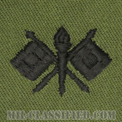 通信科章（Signal Corps）[サブデュード/兵科章/パッチ/ペア（2枚1組）]の画像