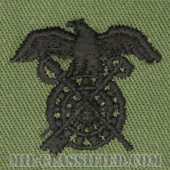 需品科章（Quartermaster Corps）[サブデュード/兵科章/パッチ/ペア（2枚1組）]の画像