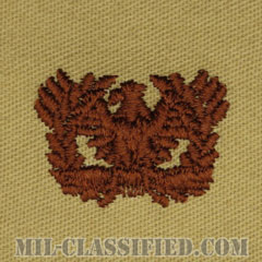 准尉章（Warrant Officers）[デザート/兵科章/パッチ/ペア（2枚1組）]の画像