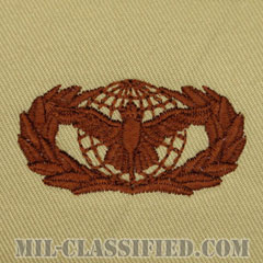部隊防護章 (ベーシック)（Force Protection Badge, Basic）[デザート/パッチ]の画像