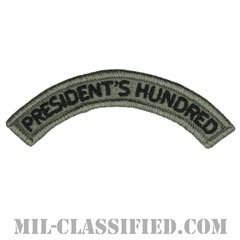 プレジデンツ ハンドレット タブ（President's Hundred Tab）[UCP（ACU）/メロウエッジ/ベルクロ付パッチ]の画像
