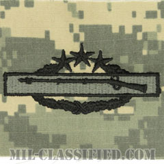戦闘歩兵章 (フォース)（Combat Infantryman Badge (CIB), Fourth Award）[UCP（ACU）/パッチ]画像