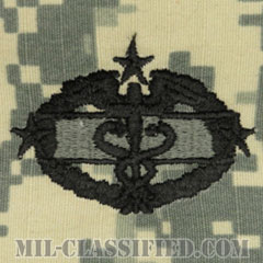 戦闘医療章 (フォース)（Combat Medical Badge (CMB), Fourth Award）[UCP（ACU）/パッチ]の画像