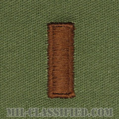 少尉（Second Lieutenant (2LT)））[サブデュード/空軍階級章/パッチ/ペア（2枚1組）]の画像