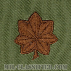 少佐（Major (MAJ)）[サブデュード/空軍階級章/パッチ/ペア（2枚1組）]の画像