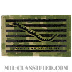 First Navy Jack（Don't Tread on Me）NWU Type3 AOR2[IR（赤外線）反射素材/ベルクロ付パッチ]の画像