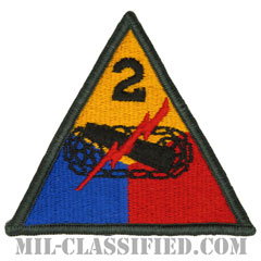 第2機甲師団（2nd Armored Division）[カラー/メロウエッジ/パッチ]画像