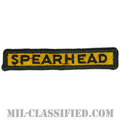 第3機甲師団タブ（3rd Armored Division "SPEARHEAD" Tab）[カラー/メロウエッジ/パッチ]の画像
