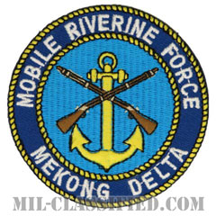 河川機動部隊（Mobile Riverine Force Mekong Delta）[カラー/カットエッジ/パッチ/レプリカ]画像