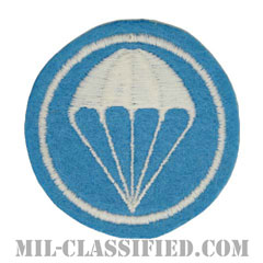 パラシュート部隊(歩兵)（Parachute Infantry）[カラー/フェルト生地/カットエッジ/キャップ用パッチ/レプリカ]画像