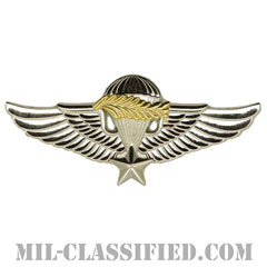 南ベトナム軍空挺章 (マスター)（RVN Parachutist Badge, Master）[カラー/バッジ/レプリカ]画像