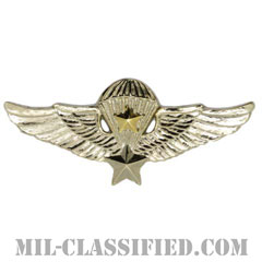 南ベトナム軍空挺章 (シニア)（RVN Parachutist Badge, Senior）[カラー/バッジ/レプリカ]画像