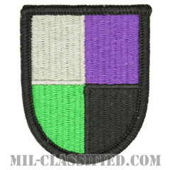 第91民事活動大隊（91st Civil Affairs Battalion）[カラー/メロウエッジ/ベレーフラッシュパッチ]画像