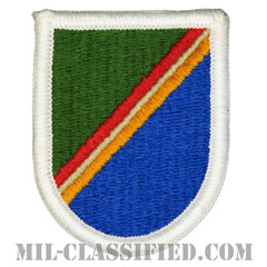 第75レンジャー連隊（75th Ranger Regiment）[カラー/メロウエッジ/ベレーフラッシュパッチ(-2001)]画像