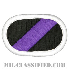 第412民事活動大隊（412th Civil Affairs Battalion）[カラー/メロウエッジ/オーバルパッチ]の画像
