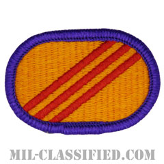 第92民事活動大隊（92nd Civil Affairs Battalion）[カラー/メロウエッジ/オーバルパッチ]画像