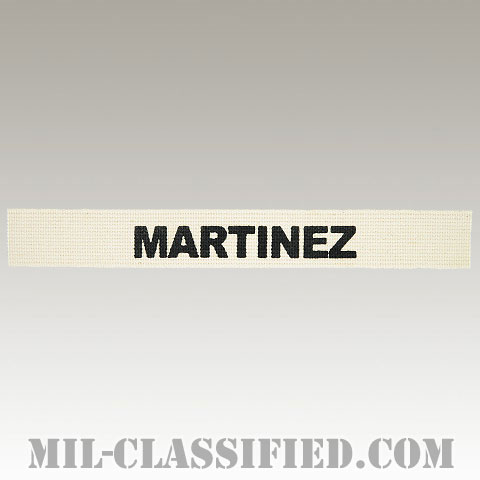 MARTINEZ [カラー/ネームテープ/プリントタイプ/パッチ/レプリカ]画像
