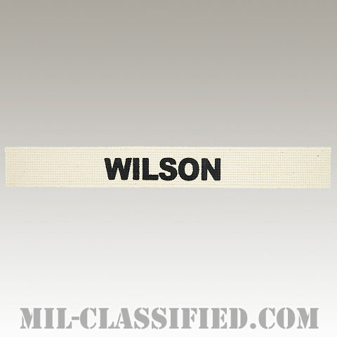 WILSON [カラー/ネームテープ/プリントタイプ/パッチ/レプリカ]の画像