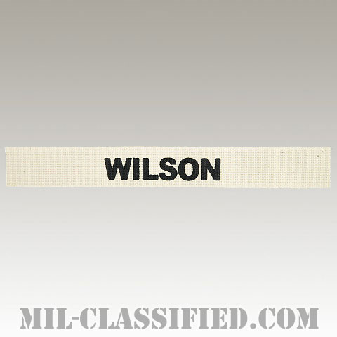 WILSON [カラー/ネームテープ/プリントタイプ/パッチ/レプリカ]画像