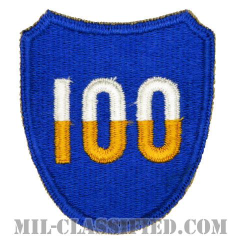 第100歩兵師団（100th Infantry Division）[カラー/カットエッジ/パッチ]の画像