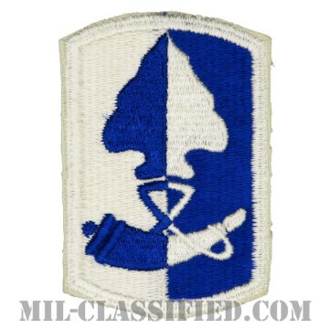 第187歩兵旅団（187th Infantry Brigade）[カラー/カットエッジ/パッチ]の画像