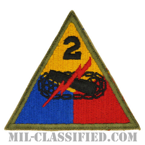 第2機甲師団（2nd Armored Division）[カラー/カットエッジ/パッチ]の画像