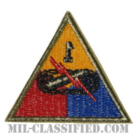 第1機甲師団（1st Armored Division）[カラー/カットエッジ/パッチ]画像