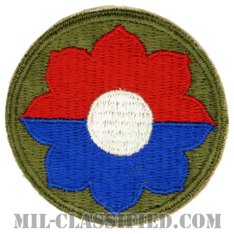 第9歩兵師団（9th Infantry Division）[カラー/カットエッジ/パッチ]画像