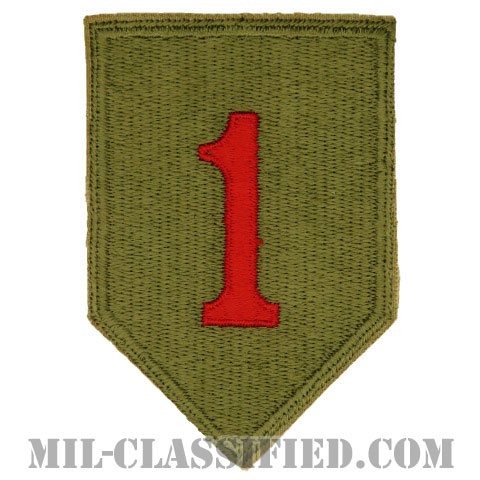 第1歩兵師団（1st Infantry Division）[カラー/カットエッジ/パッチ]の画像