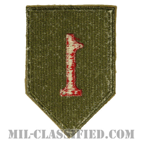 第1歩兵師団（1st Infantry Division）[カラー/カットエッジ/パッチ]画像