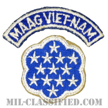 ベトナム軍事援助顧問群（MAAG-VIETNAM）[カラー/カットエッジ/パッチ/1点物]画像