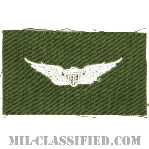飛行士章 (ベーシック・パイロット)（Army Aviator (Pilot), Basic）[カラー/パッチ]の画像