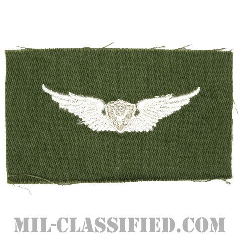 航空機搭乗員章 (ベーシック・エアクルー)（Army Aviation Badge (Aircrew), Basic）[カラー/パッチ]の画像