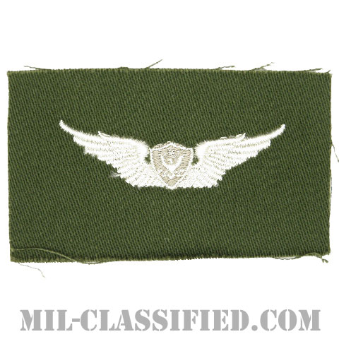航空機搭乗員章 (ベーシック・エアクルー)（Army Aviation Badge (Aircrew), Basic）[カラー/パッチ]画像