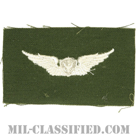 航空機搭乗員章 (ベーシック・エアクルー)（Army Aviation Badge (Aircrew), Basic）[カラー/パッチ]画像